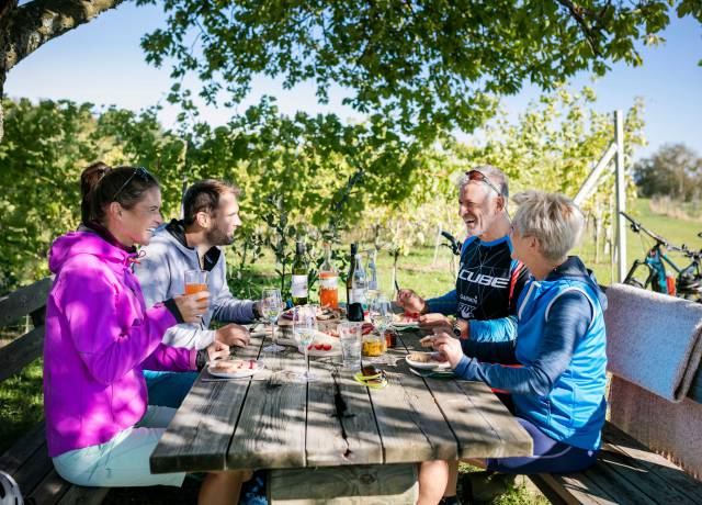 Thermenradweg Weingarten-Resort Unterlamm Loipersdorf