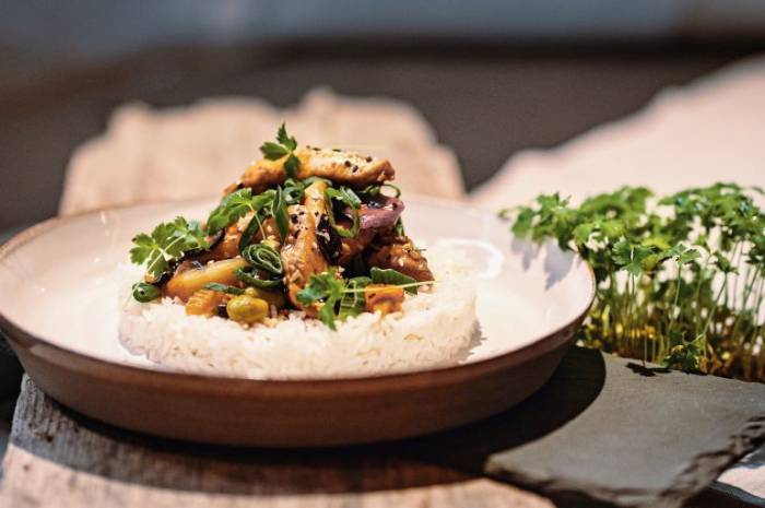 glutenfreies-gericht-reis-gemuese-huehnerfleisch-steiermark