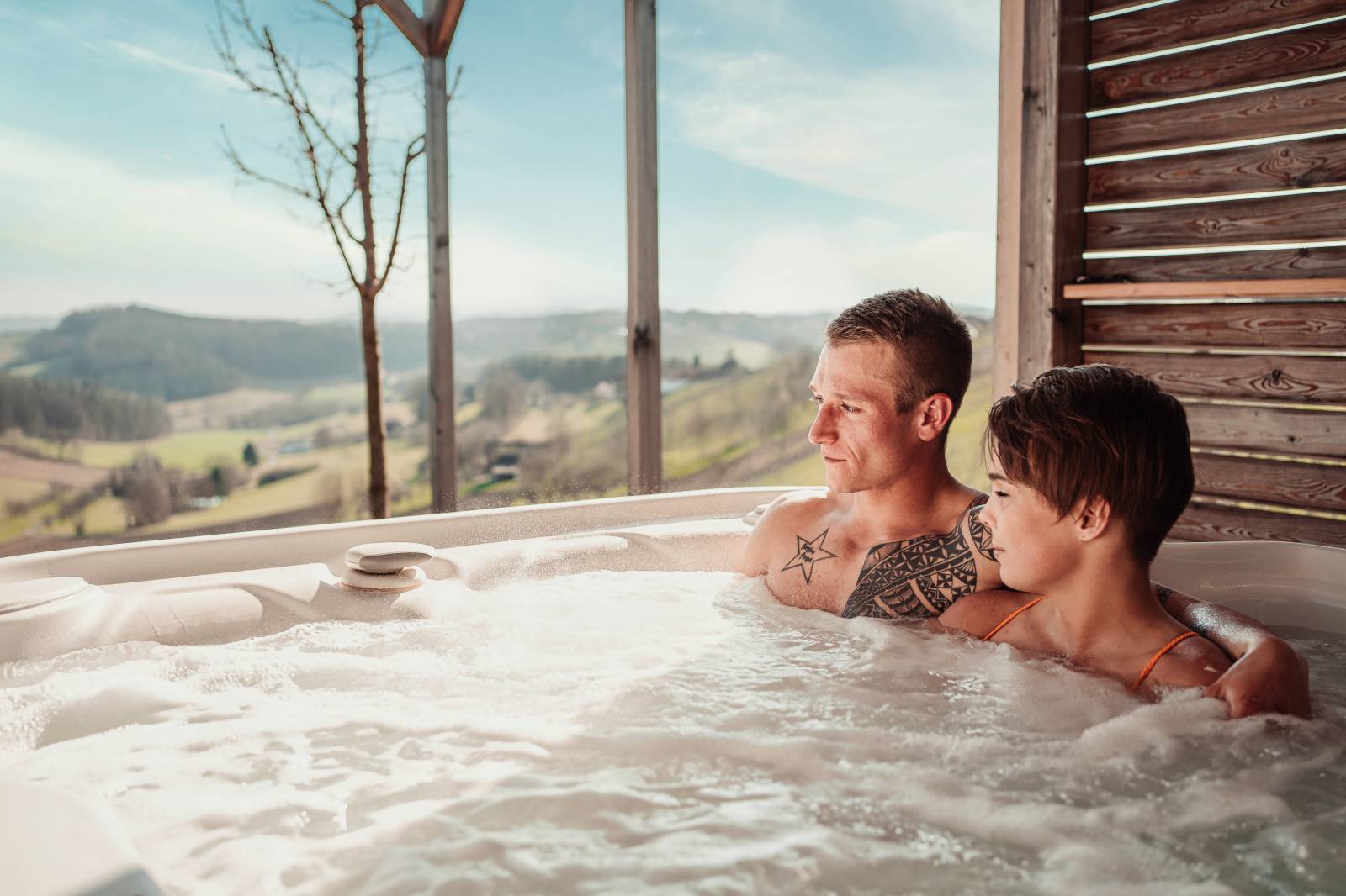 Chalet mit Whirlpool in der Steiermark Symbolfoto