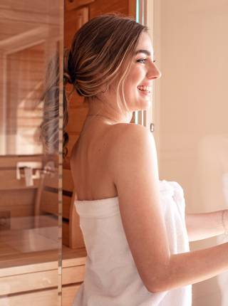 Chalet mit eigener Sauna Symbolfoto