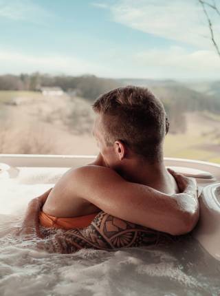 Romantikurlaub im Ferienhaus Symbolfoto