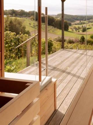 Unterkunft mit Sauna und Panoramablick - Rückzugsorte mit Aussicht in der Steiermark Symbolfoto