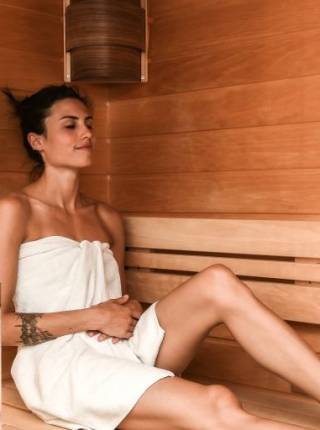 Wellnessurlaub mit Sauna im Thermen- und Vulkanland Symbolfoto