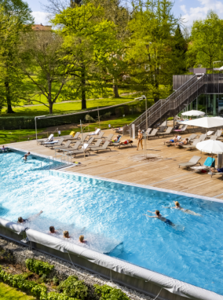 Urlaub in der Therme der Ruhe in Bad Gleichenberg Symbolfoto